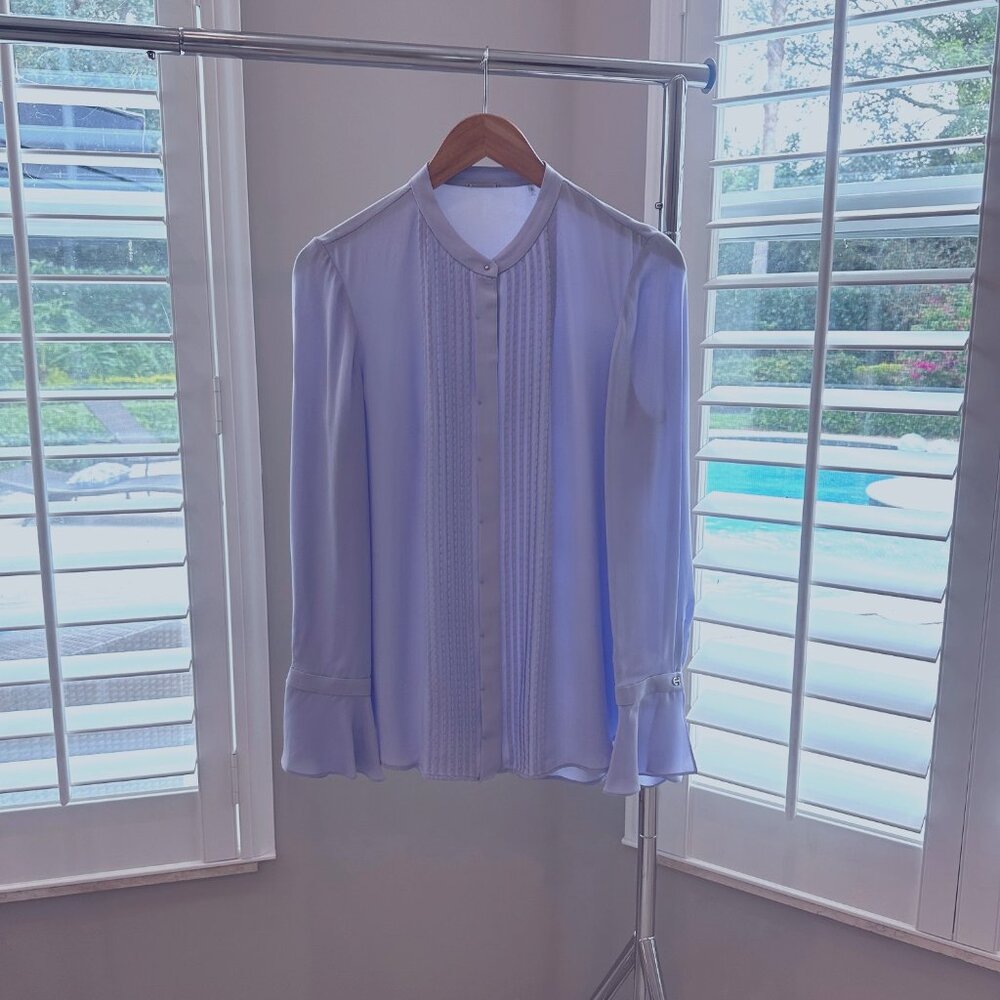 ELIE TAHARI SILK BLOUSE